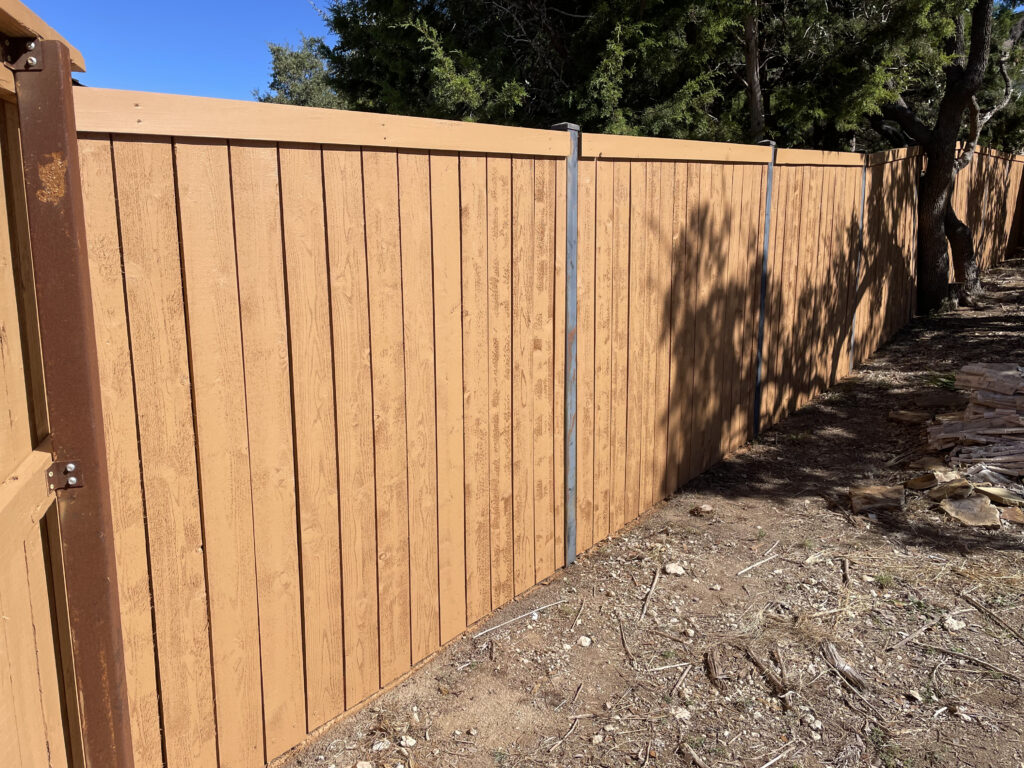 san antonio fence staining services